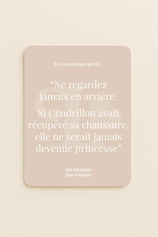 Carte "Cendrillon"