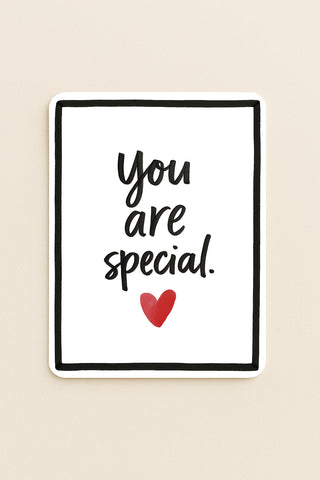 Carte "You are special"