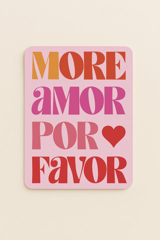 Carte "More Amor"