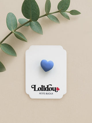 Pin's "Coeur bleu"