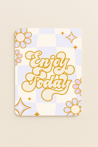 Carte "Enjoy today"