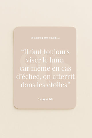 Carte "Dans les étoiles"