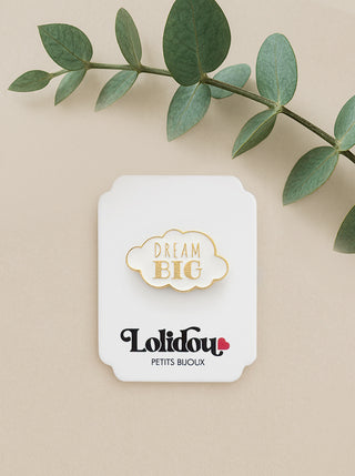 Pin's "Dream big"