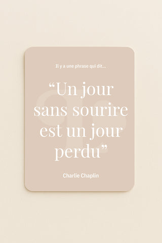 Carte "Souris Toujours"