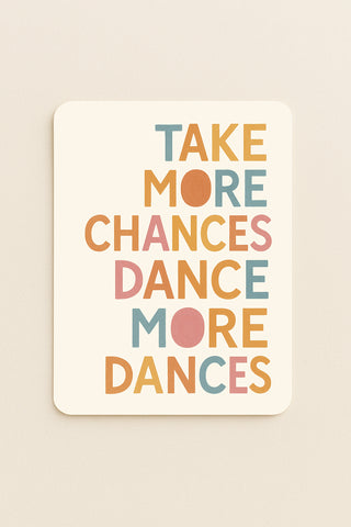 Carte "Chances & Dances"