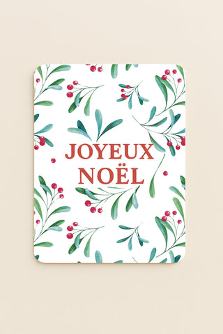 Carte "Brindilles de Fête"