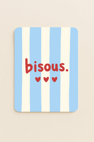Carte "Bisous à Gogo"
