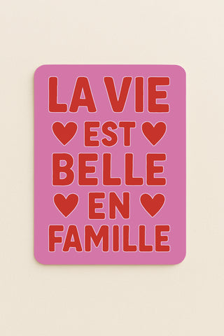 Carte "Famille Bonheur"