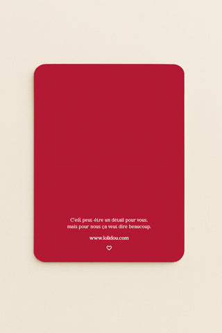 Carte "Amour Chocolaté"