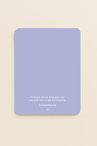 Carte "Fleurs de Birthday"